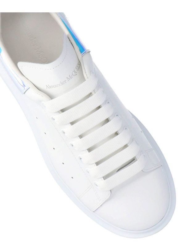 The Best Shops ALEXANDER MCQUEEN: trainers - Oversize sneakers in white and holographic